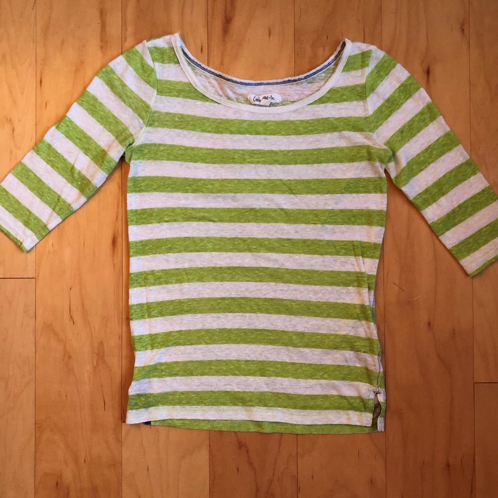 Green Striped T-Shirt